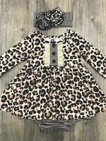 Serendipity Paris Chic Leopard Dress Bubble F2108