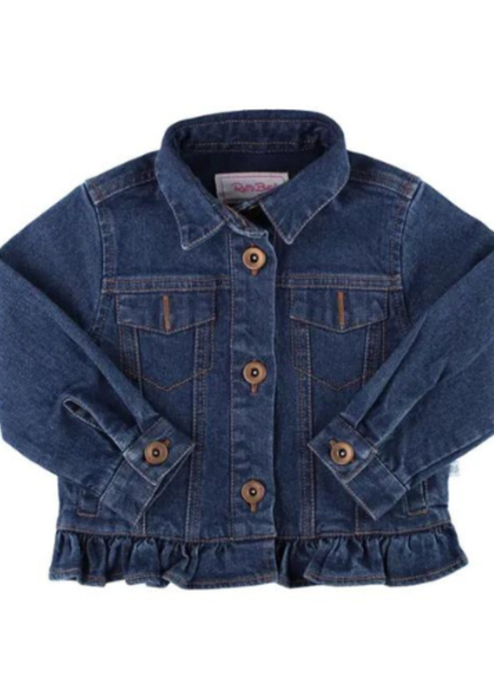 Ruffle Butts Girls Denim Jacket