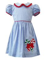 Marco & Lizzy Christmas Candy Cane Dress