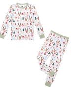 Emerson and Friends Santa and Friends 2Pc. Pajama Set