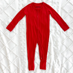 Eliza Cate and Co. Red Footless Romper