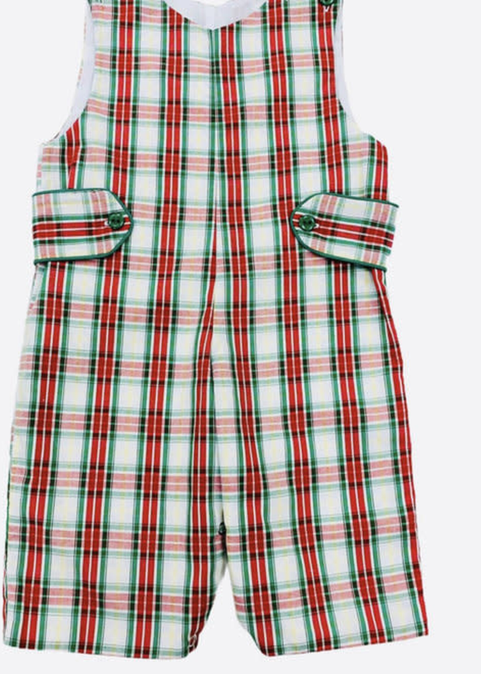 Lulu Bebe Green/Red Plaid  Longall