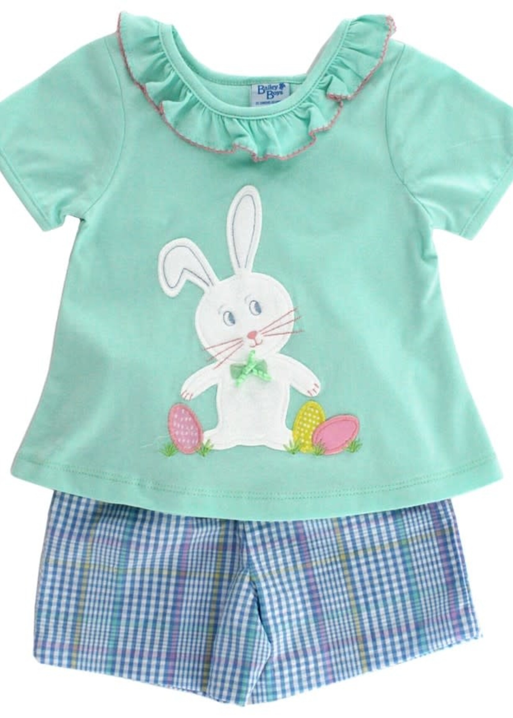 The Bailey Boys Bowtie Bunny Girls Short Set