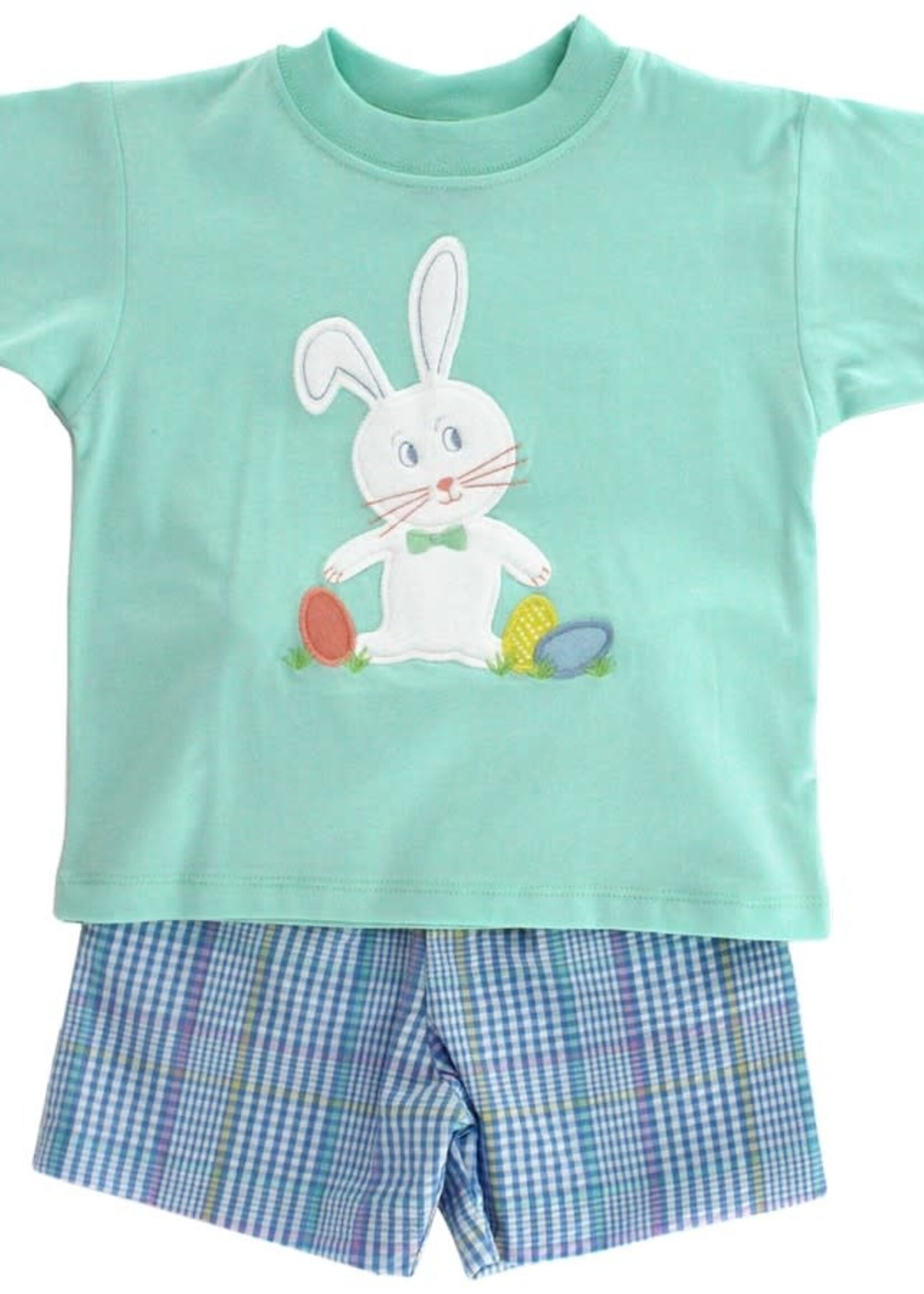 The Bailey Boys Bowtie Bunny Boys Short Set