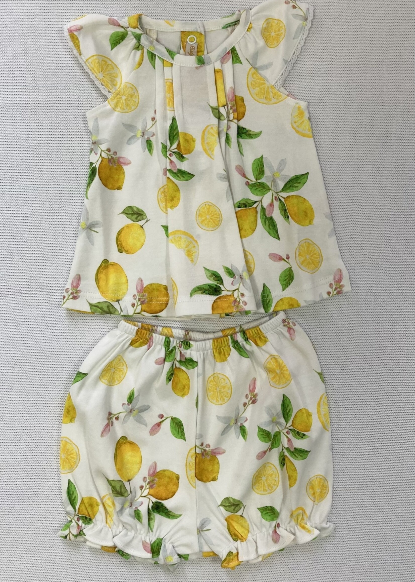 Baby Club Chic Lemonade Blouse & Bloomer Set