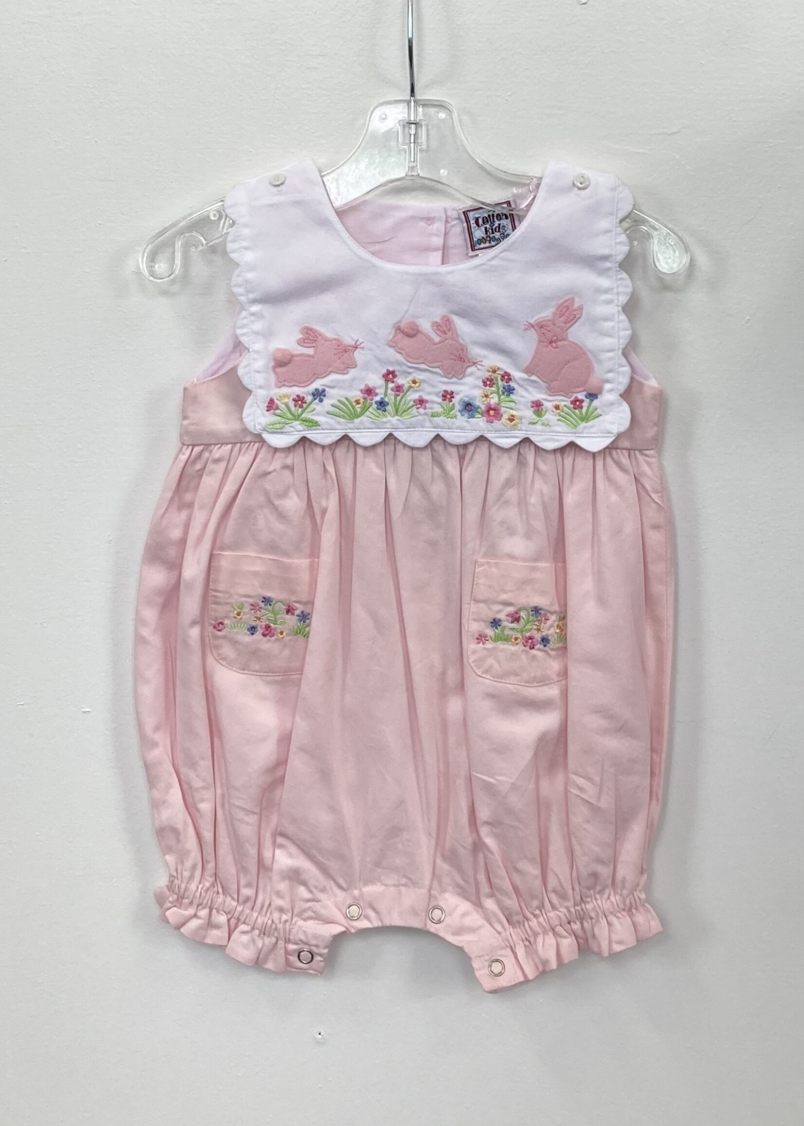 Reversible Collar Bunny Romper