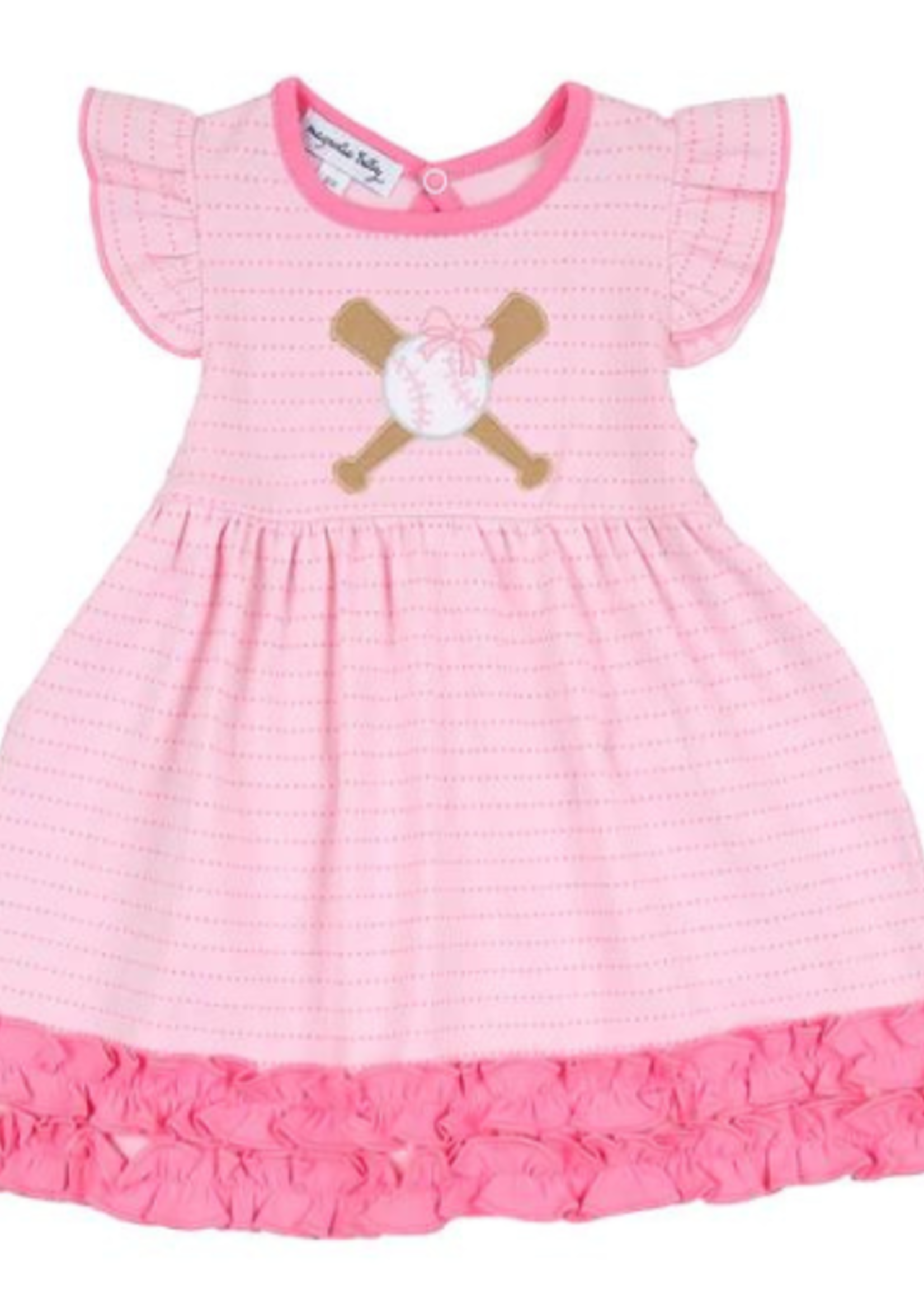 Magnolia Baby Grand Slam Applique Flutters Dress