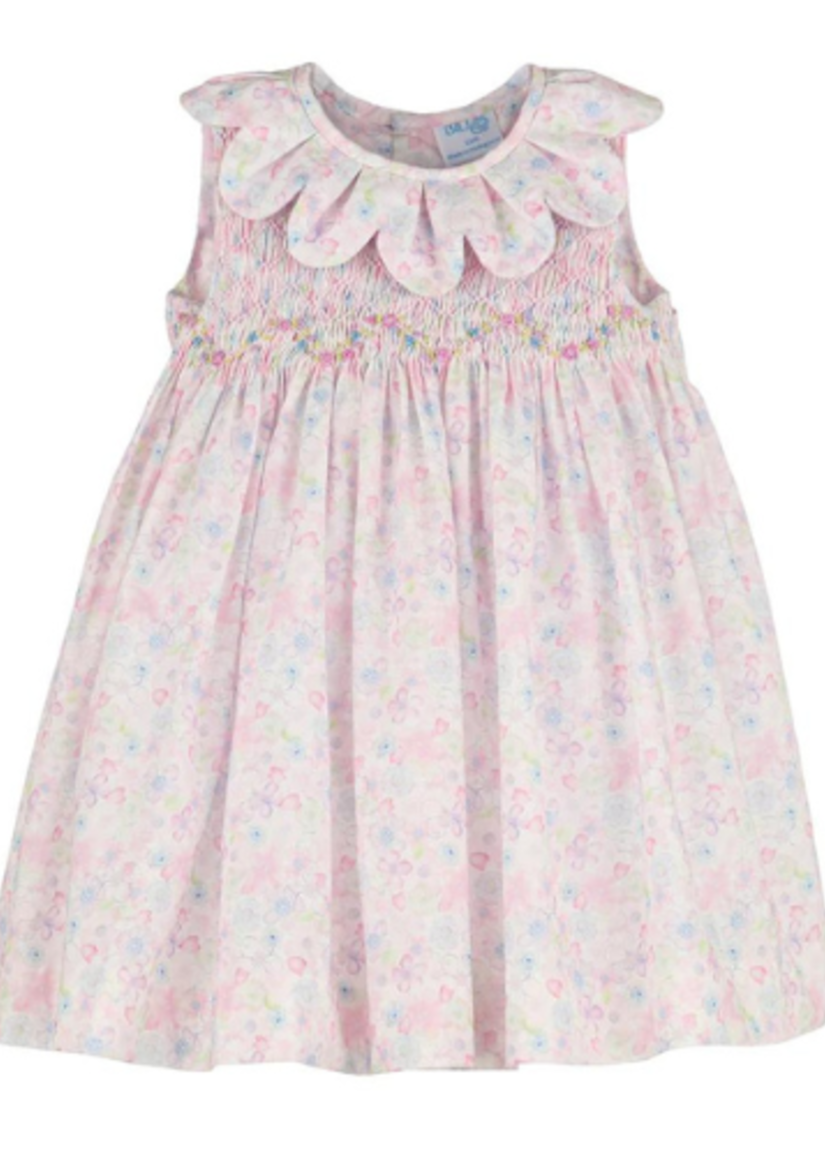 Lilac Garden Bliss Smock Dress