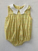 Sage & Lilly Yellow Floral Sailor Bubble