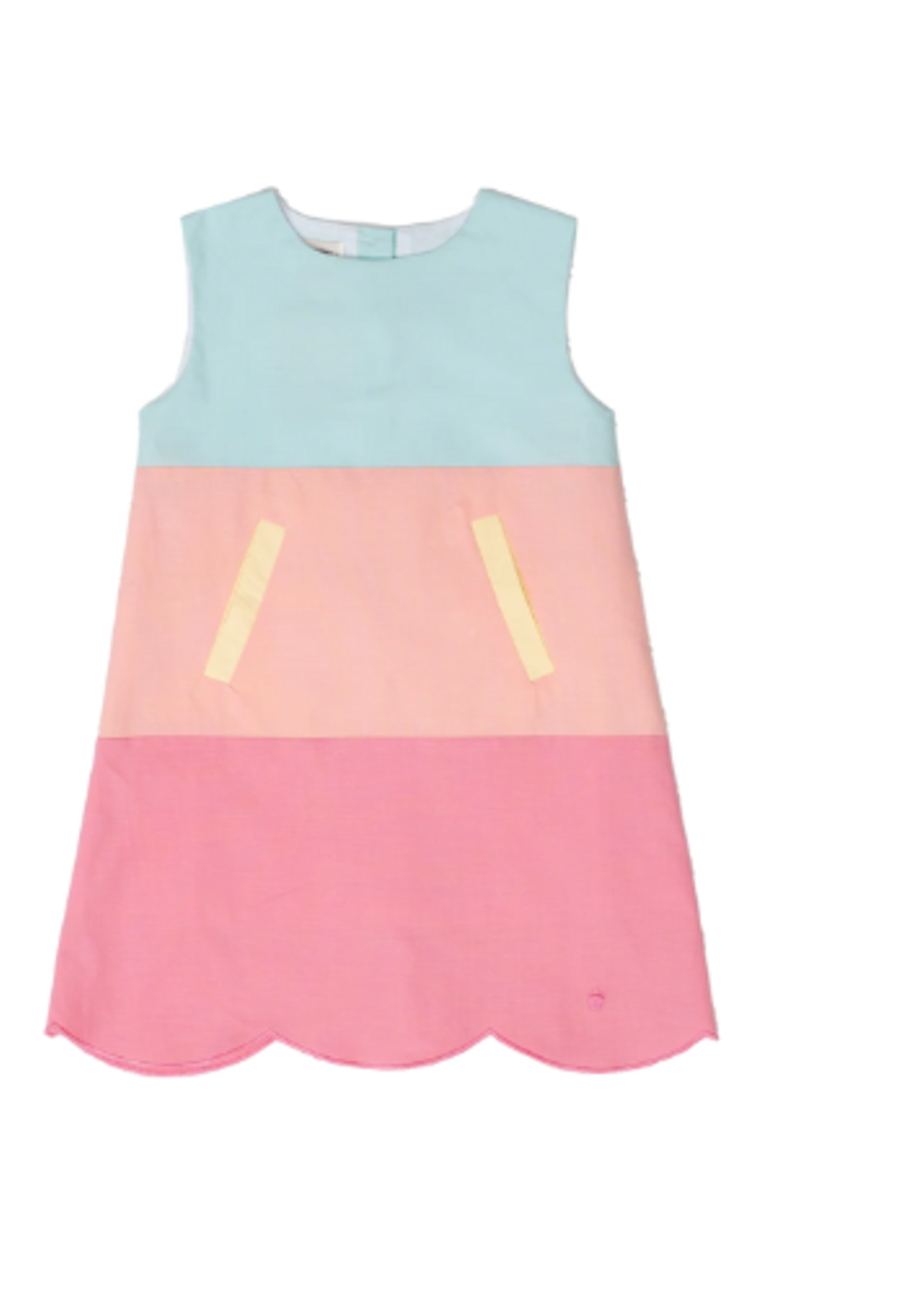 Oaks Apparel Piper Sorbet Color Block Dress