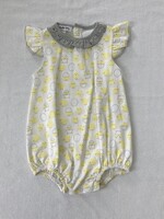 Magnolia Baby Yellow Hatchlings Printed Flutters Bubble