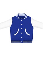 Blue & White Varsity Jacket