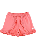 Ruffle Butts Strawberry Ruffle Trim Knit Shorts