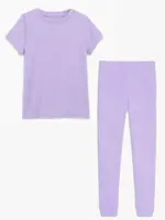 Little Snuggles Lilac Short Sleeve PJs-2PC Set