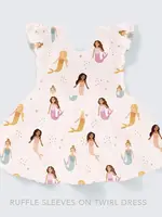 Little Snuggles Mermaid Flutter Dress