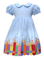Blue Pencil Dress