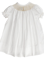 The Bailey Boys Ivory Christening Smock Bishop