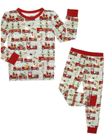 Emerson and Friends Christmas Train L/S Bamboo 2 PC Pajama