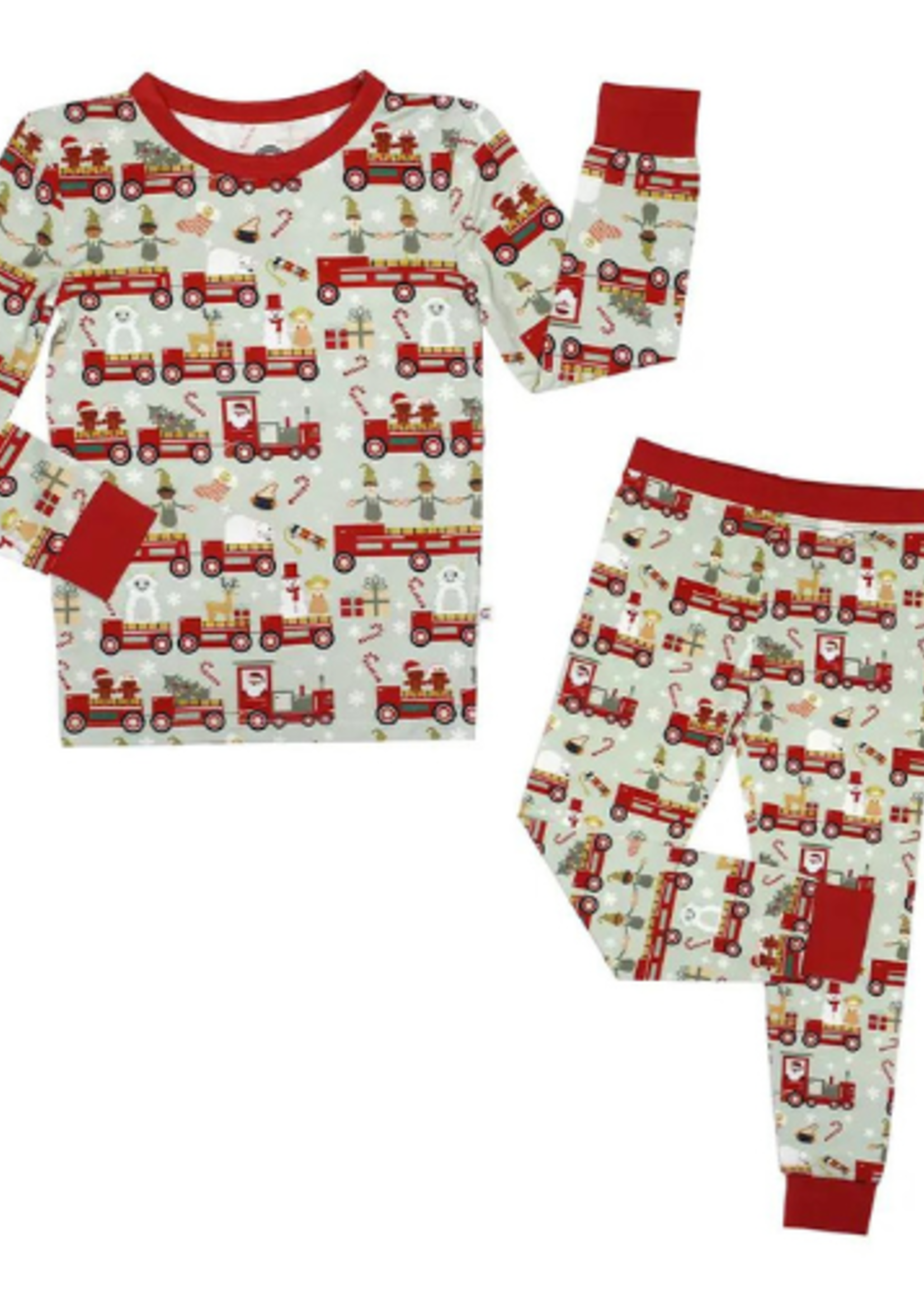 Emerson and Friends Christmas Train L/S Bamboo 2 PC Pajama