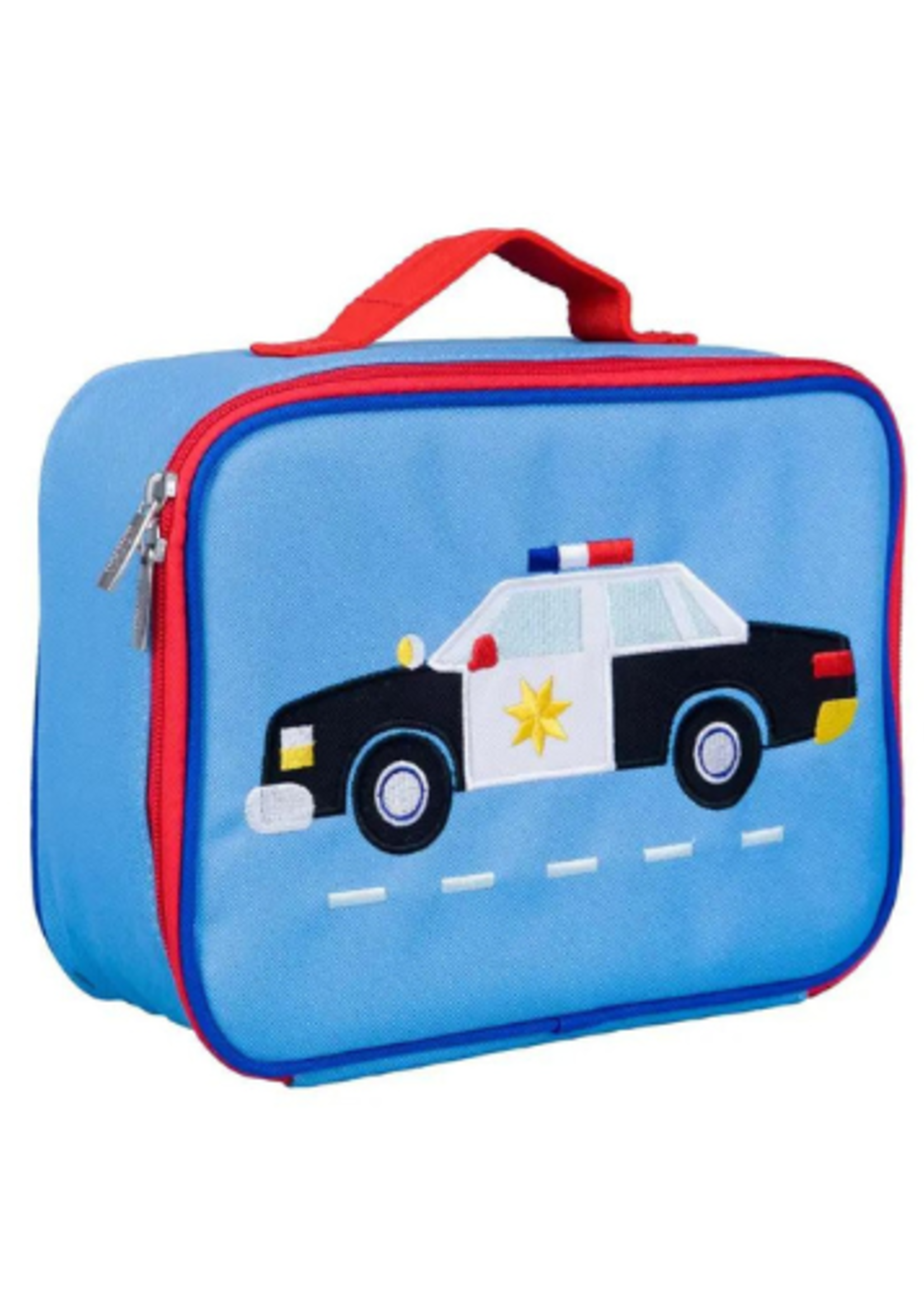 Wildkin Police Car Embroidered Lunchbox (F'23)