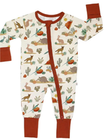 Emerson and Friends Desert Friends Western Bamboo PJ Romper