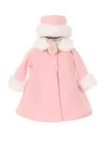 Kid's Dream Baby Fleece Cape Coat Pink