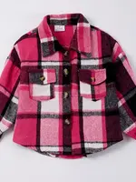 Honeydew Plaid Shacket (F'23)