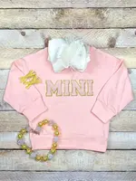 The Hair Bow Company Mommy & Me Pink "Mini" L/S Top(W'24)