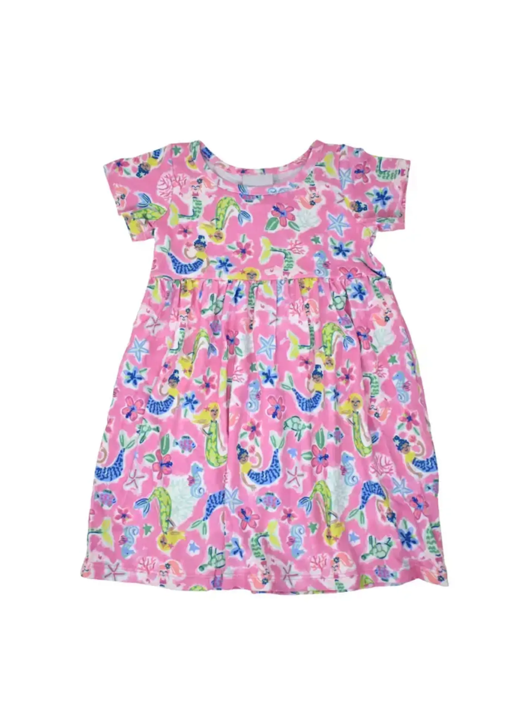 Flap Happy Mermaid Bliss Laya S/S Dress (S'24)