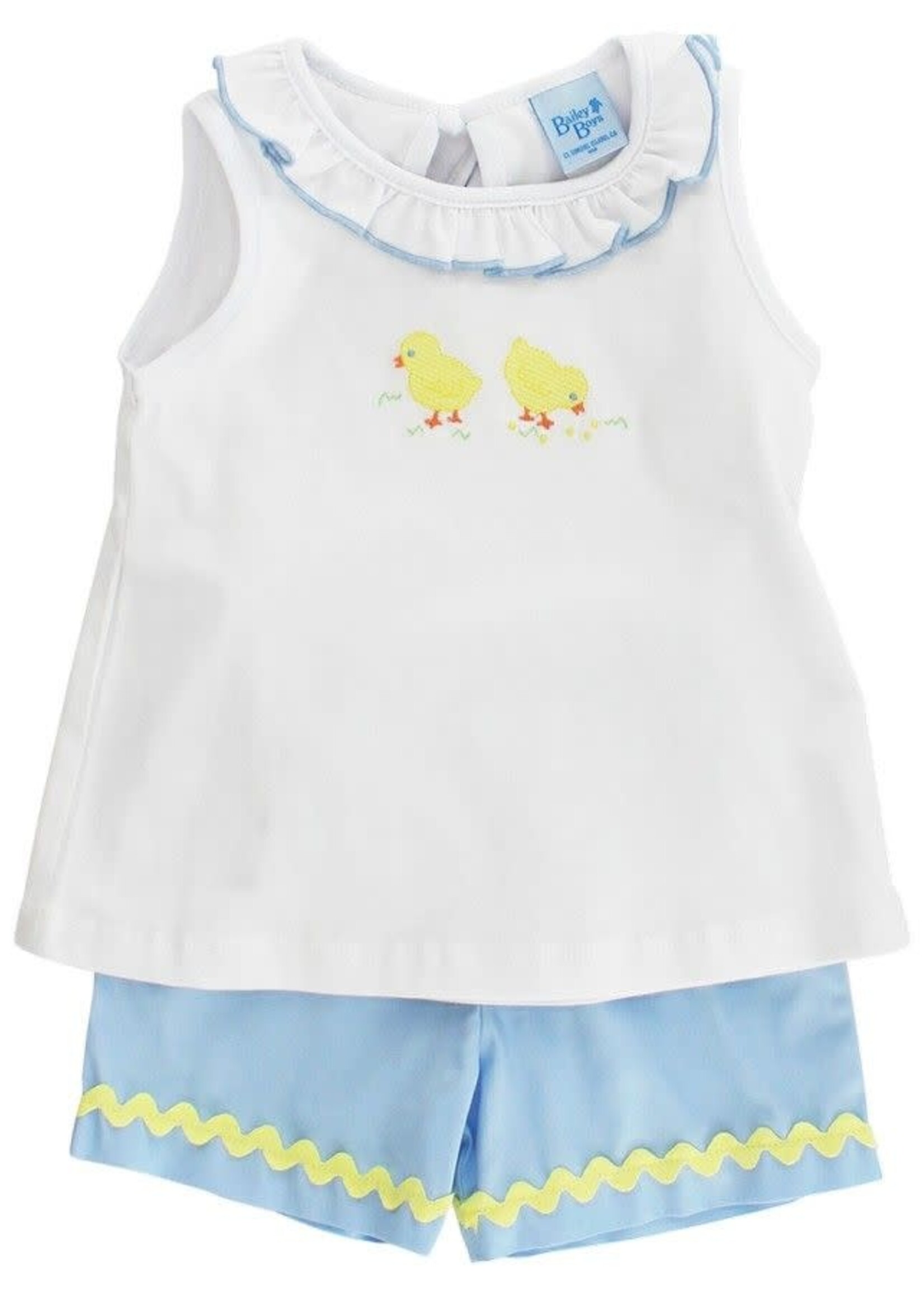 The Bailey Boys Little Chickadees Short Set-2PC (S'24)