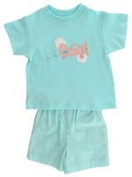 The Bailey Boys 'Love At First Flight" 2PC Short Set (S'24)
