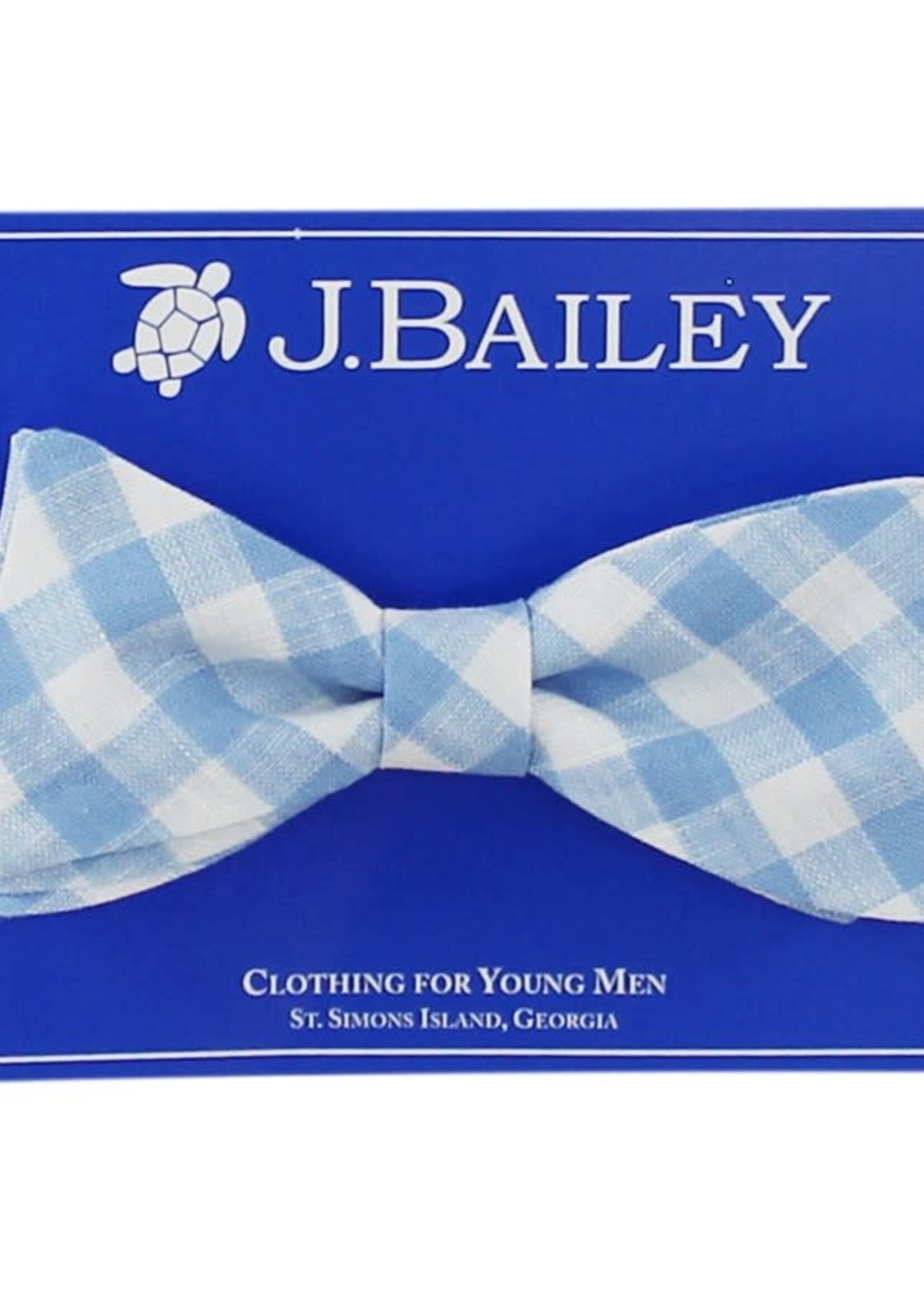 J. Bailey Sky Linen Bowtie (S'24)