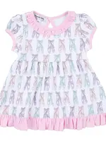 Magnolia Baby Ballerina Girl Printed S/S Dress (S'24)