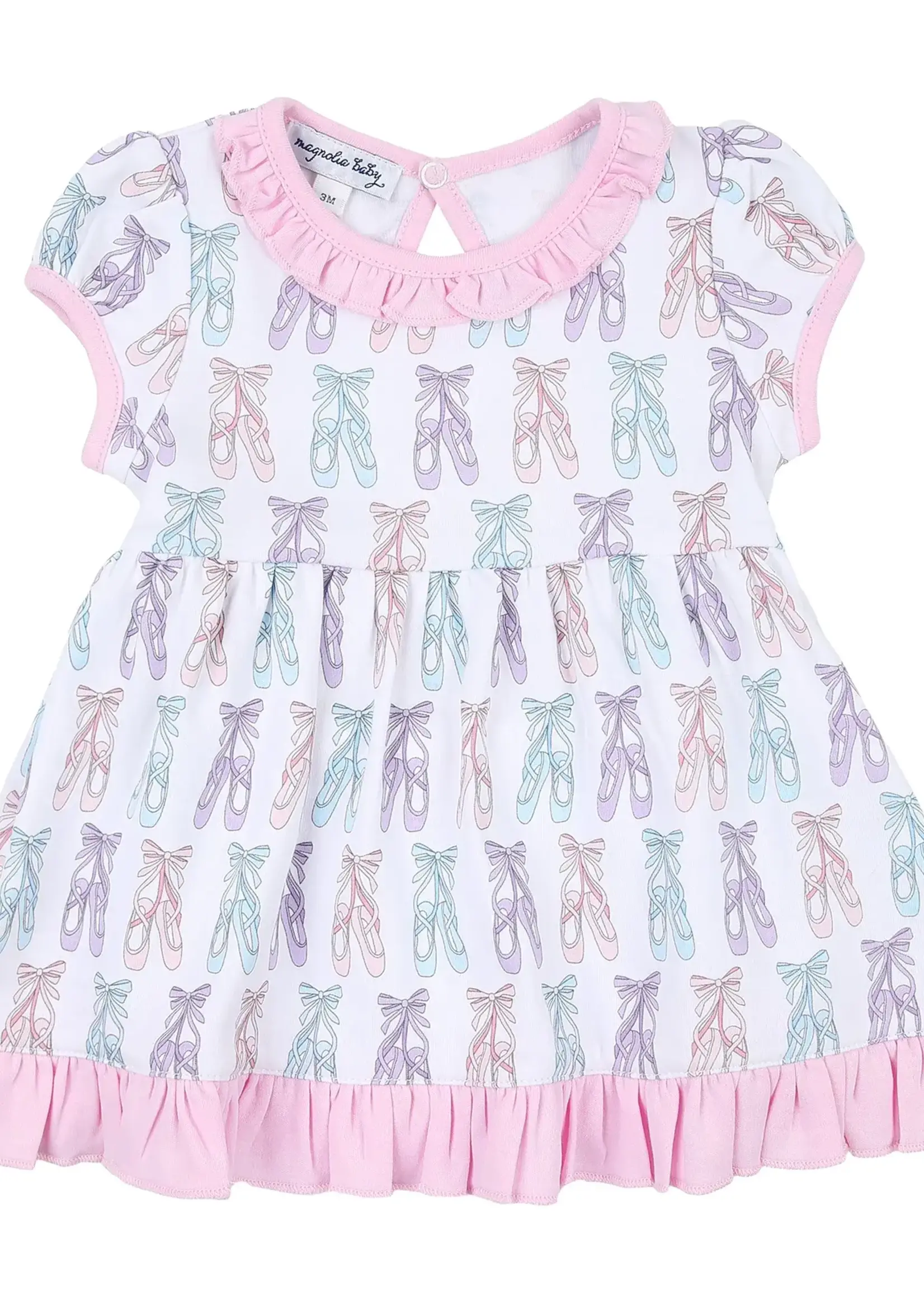 Magnolia Baby Ballerina Girl Printed S/S Dress (S'24)