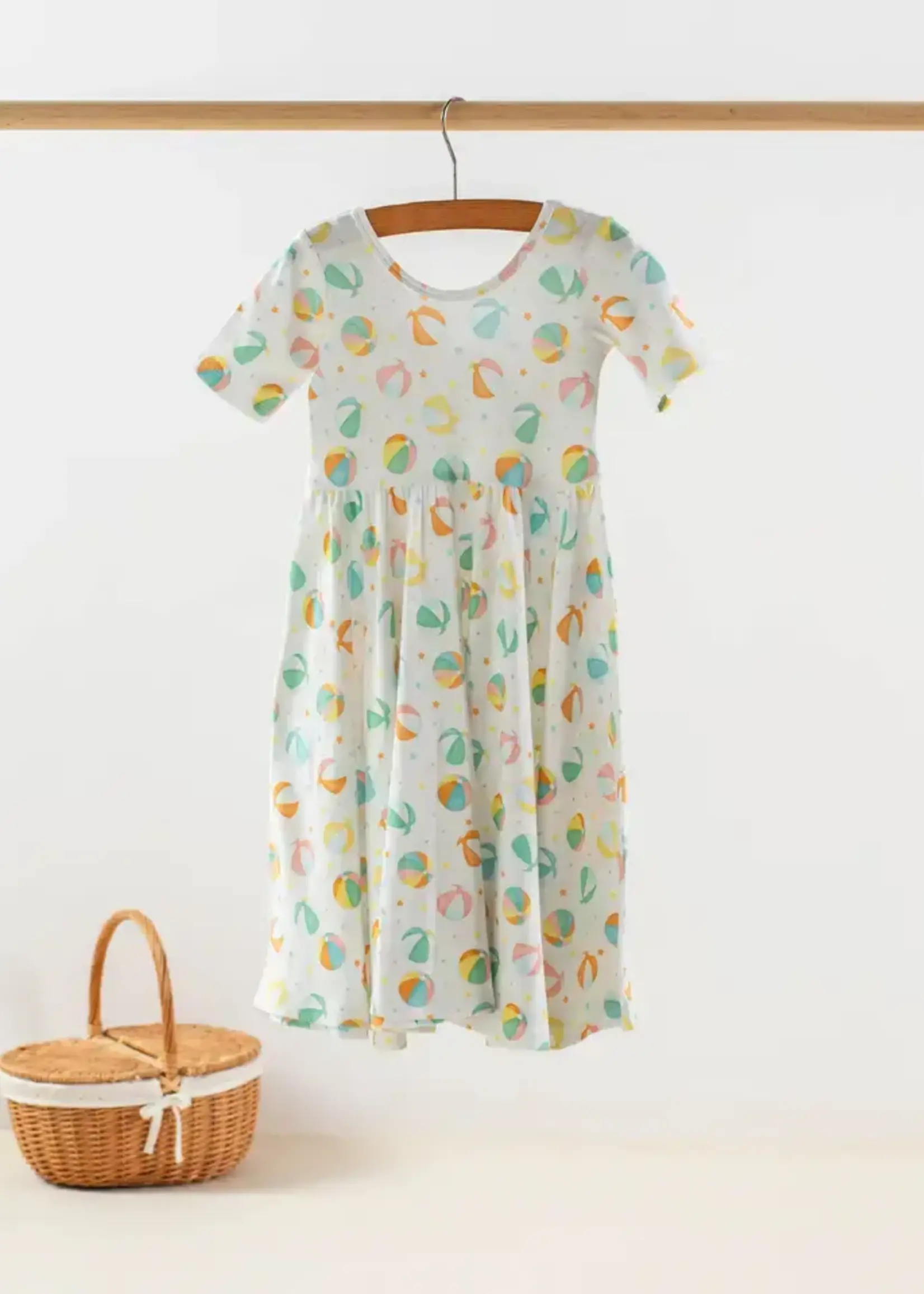 Nola Tawk Beach Bum Organic Cotton Twirl Dress (S'24)