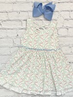 Swoon Baby Clothing SBS2490-Charming Lattice Dress (S'24)
