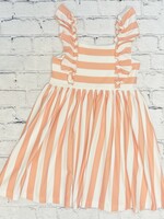 Serendipity Peony Pink Stripe Dress-2480 (S'24)