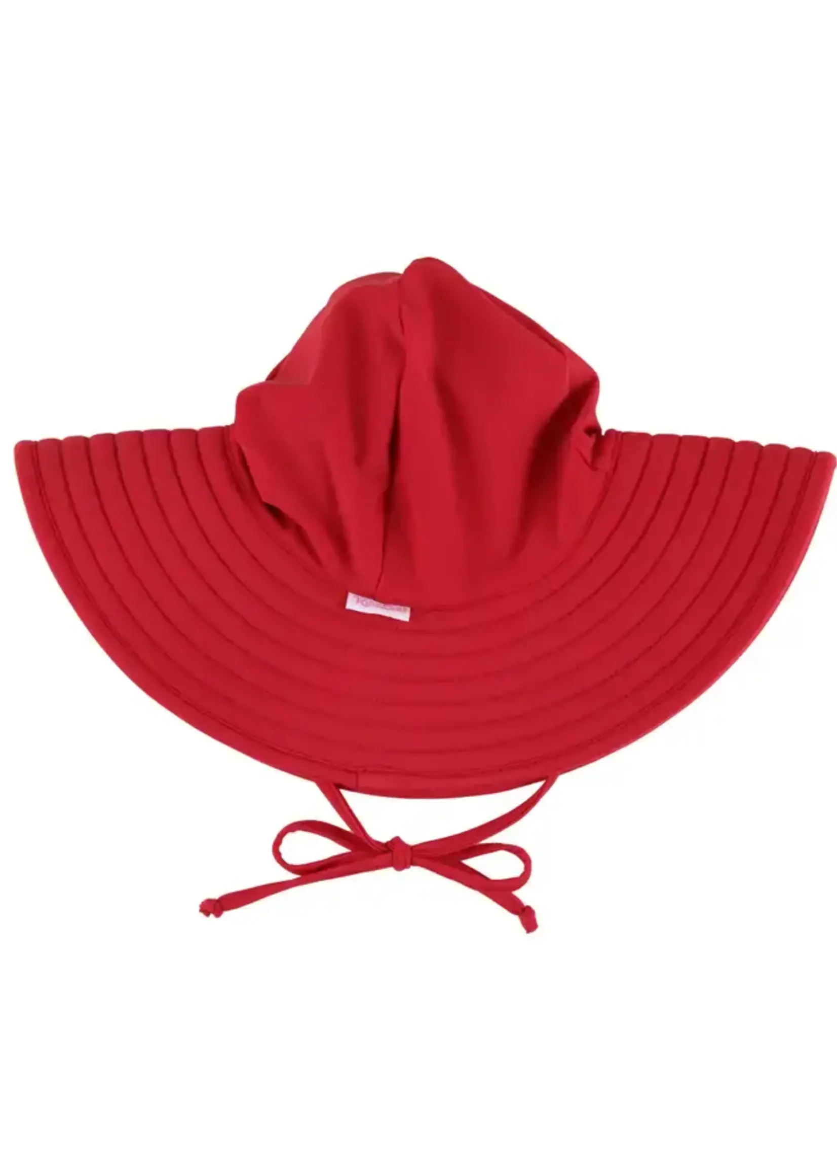 Ruffle Butts Red Swim Hat (S'24)