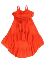 Sissymini Hi-Lo Soft Gauze Beach Beauty Dress (S'24)