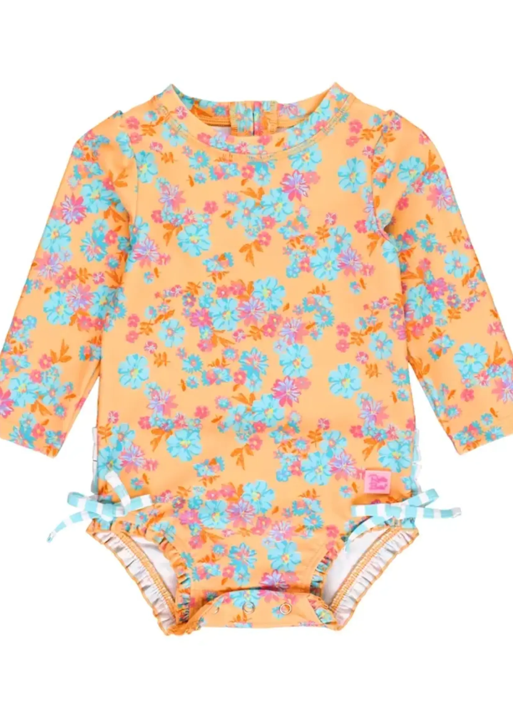 Ruffle Butts Vibrant Valley L/S One Piece Swimsuit (S'24)