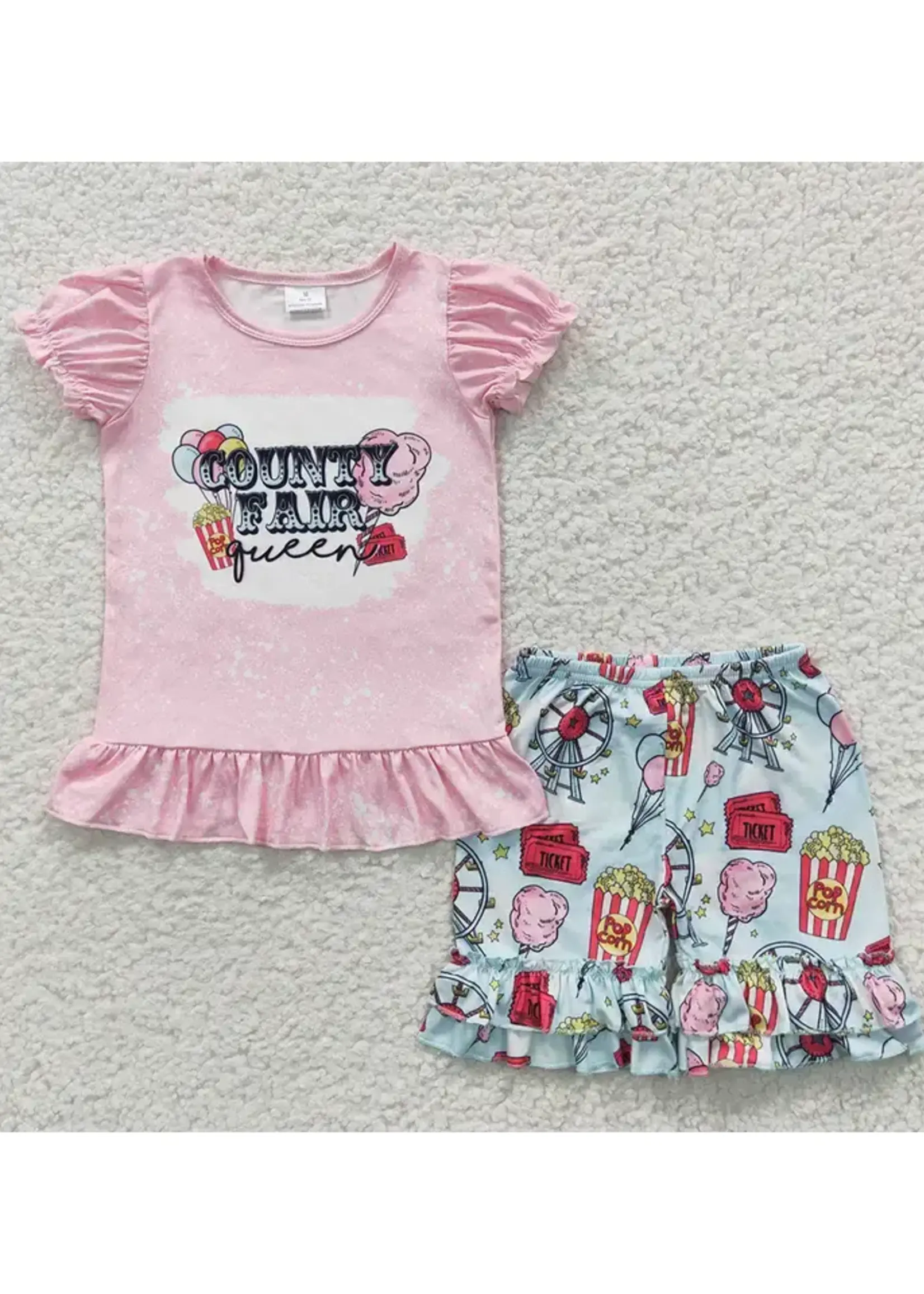 Aier Wholesale County Fair Shirt/Short Set(F'24)