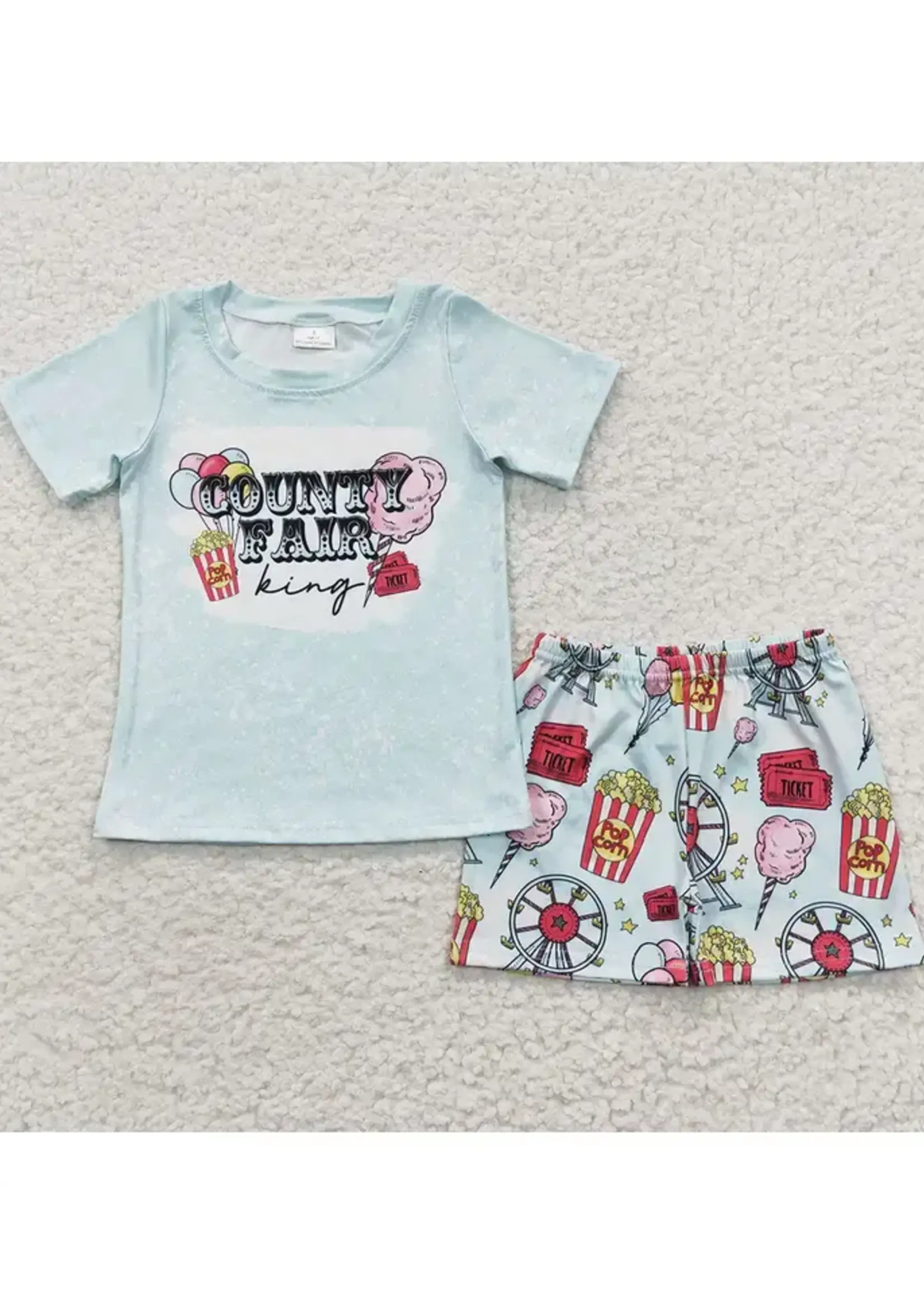 Aier Wholesale County Fair Shirt/Short Set(F'24)