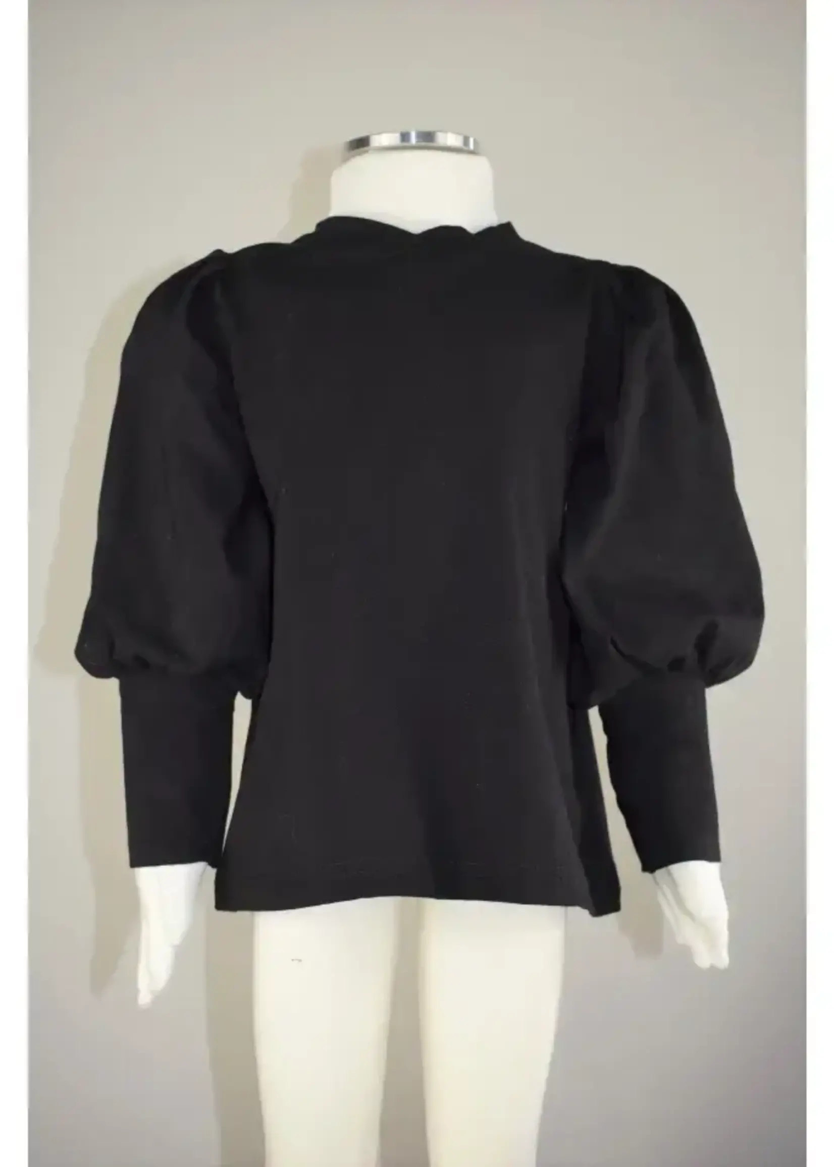 M.L. Kids FT0134-Puff L/S Top-Tween(F'24)