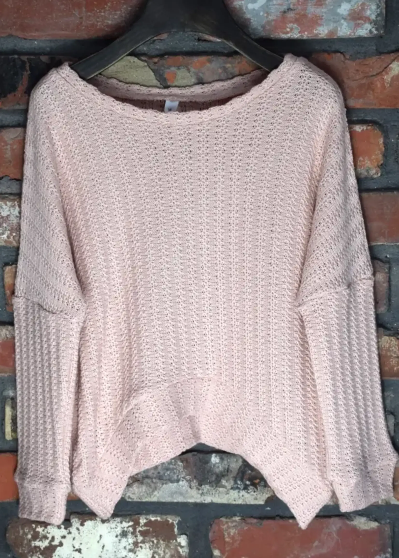 M.L. Kids FT0157-Oversized Sweater-Tween(F'24)