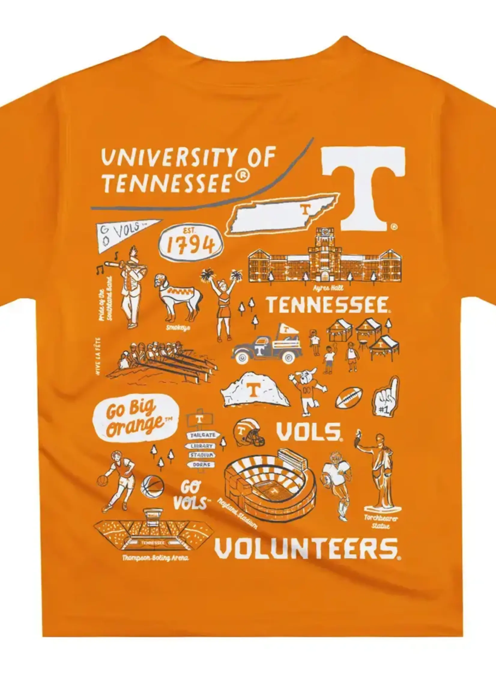 Vive La Fete TN Sketch Impression T-Shirt(Gameday '24)