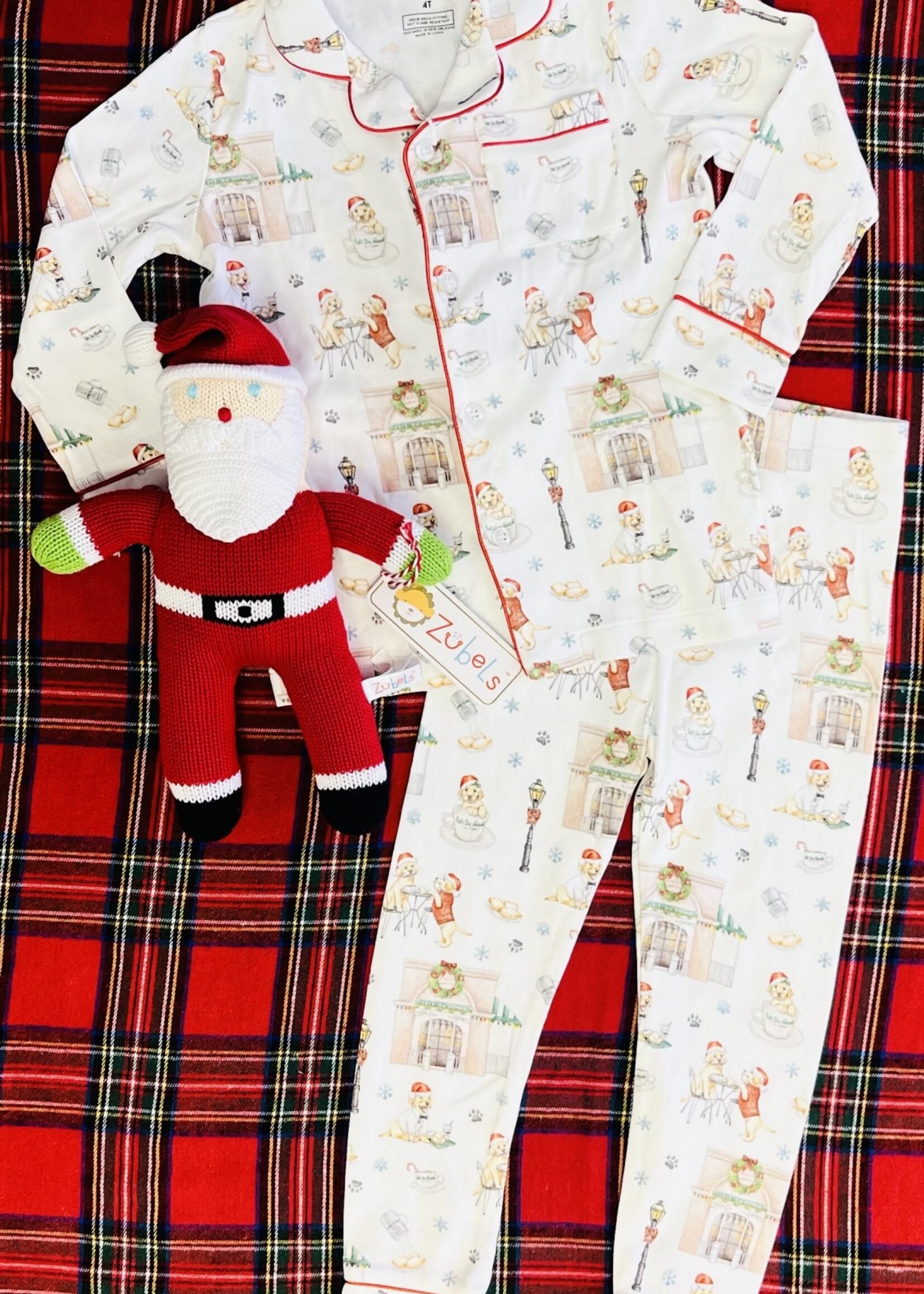 Nola Tawk 'Holiday Beignet' Organic PJs(C'24)
