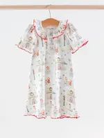 Nola Tawk Beignet Holiday Cotton Playdress