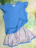 Funtasia Too Angel Sleeve Top/Floral Skort Set-2PC-91110 (S'25)