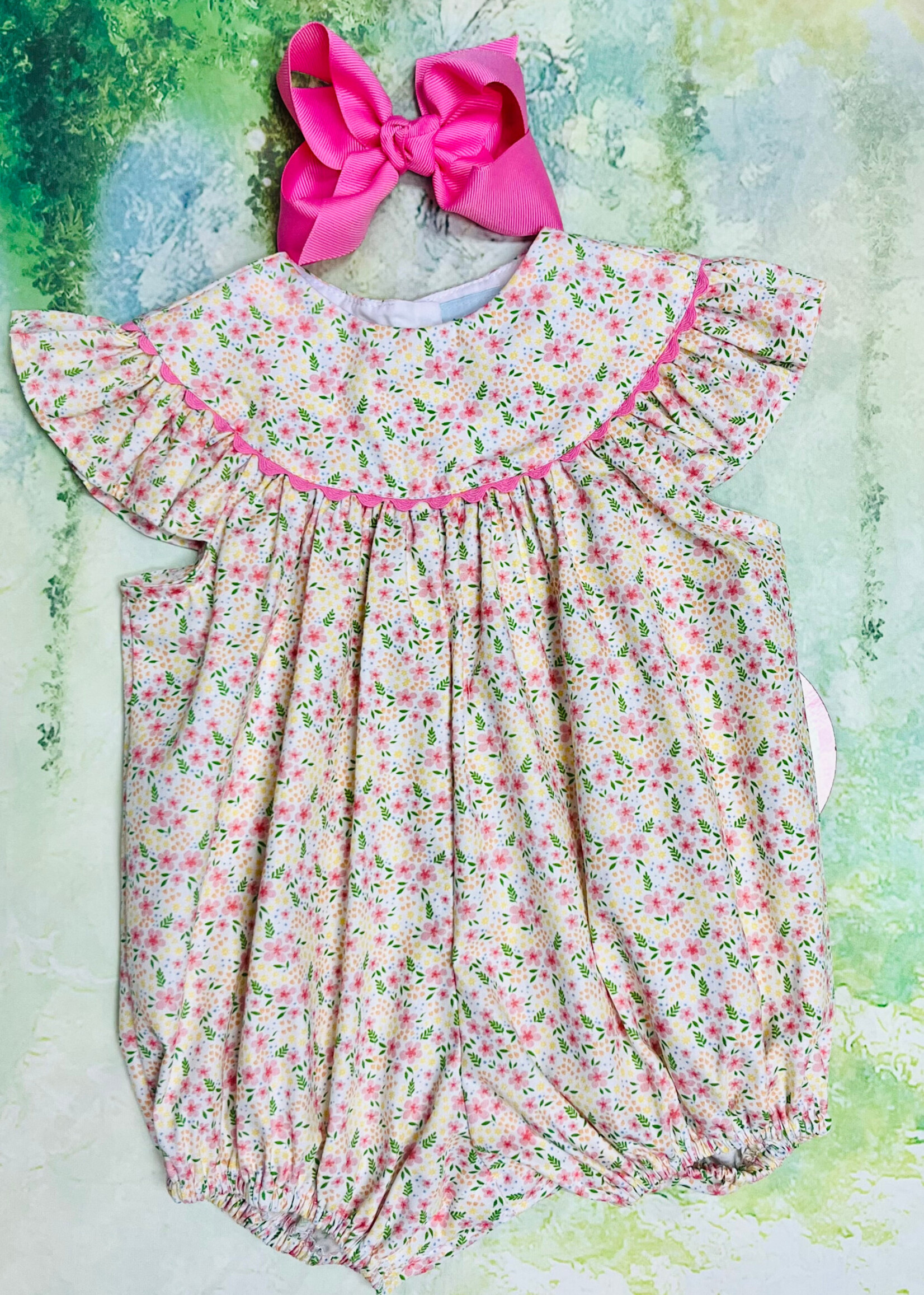 Funtasia Too Pink/Yellow Floral Bubble-73175 (S'25)