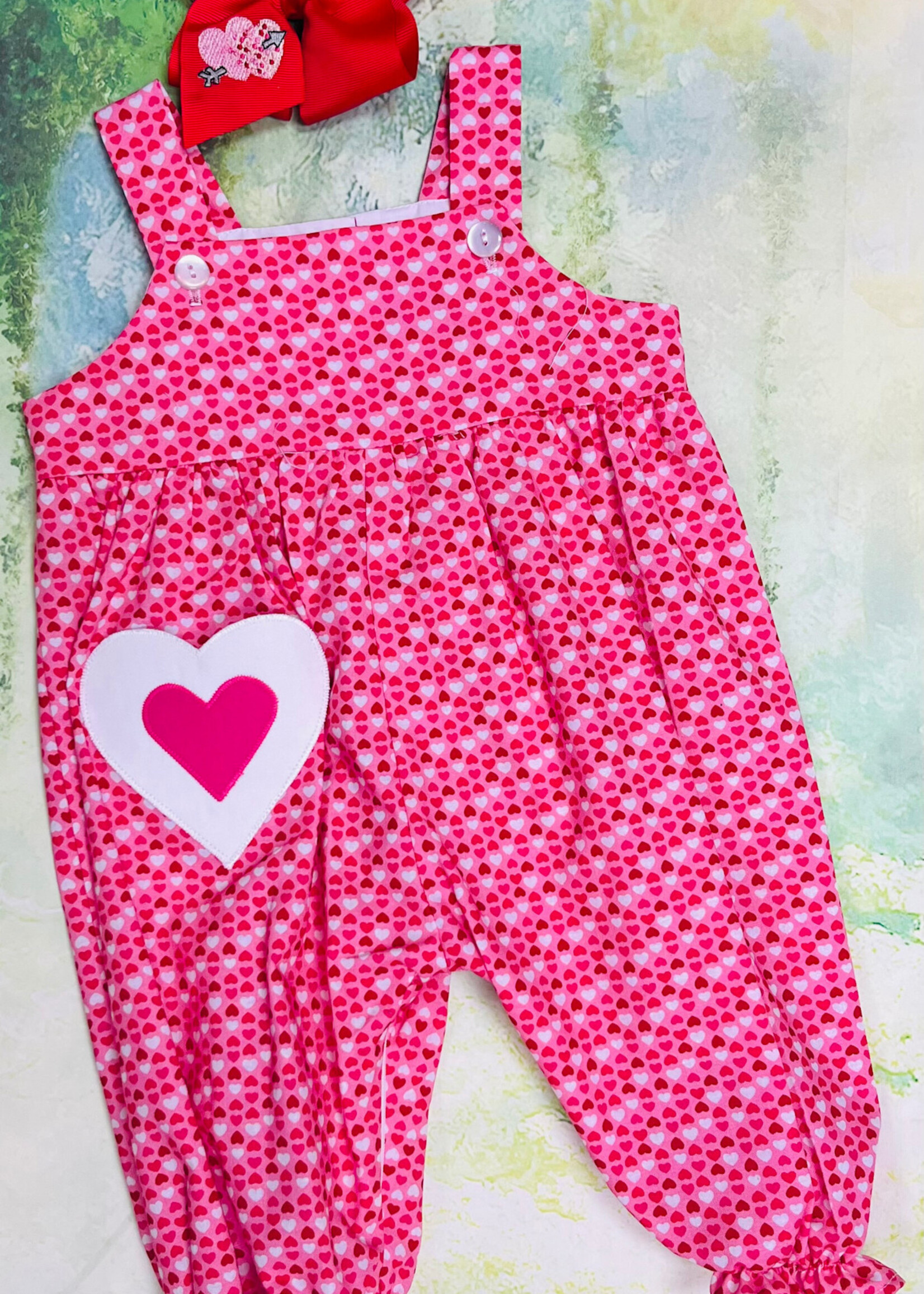 Funtasia Too Heart Print Romper-73575 (S'25)